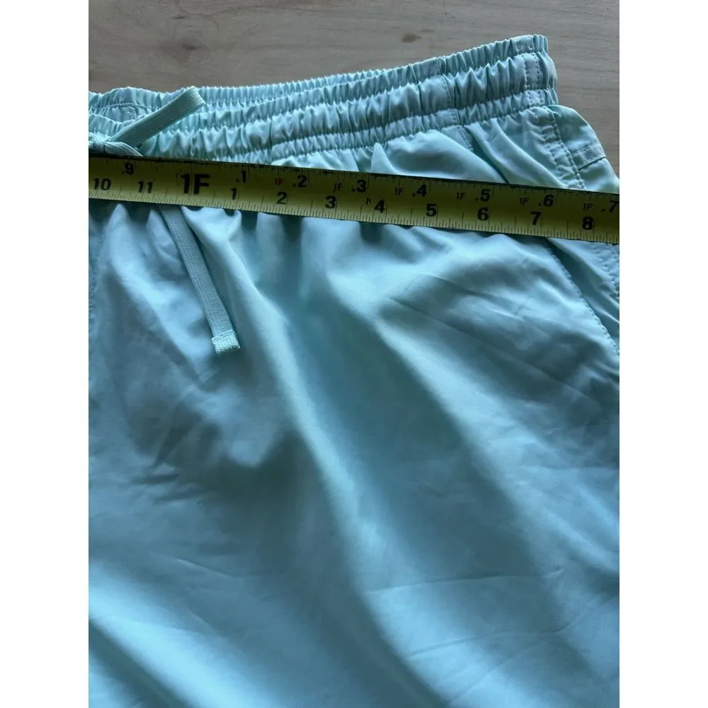 Nike Swim Trunks Men’s XXL Aqua Blue Volley Shorts Mesh Lined DR5678-382